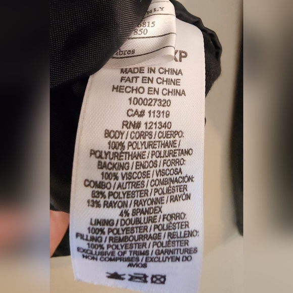 DYNAMITE FAUX LEATHER JACKET - Picture 5 of 5